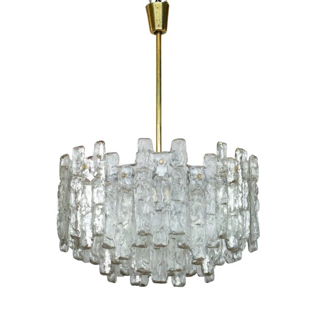 Very Large Austrian Soria Chandelier by J.T. Kalmar for Kalmar, 1960s For Sale