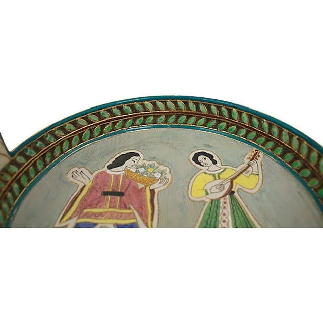 Mid-Century Deruta Sgraffito Pottery Bowl For Sale In Los Angeles - Image 6 of 8