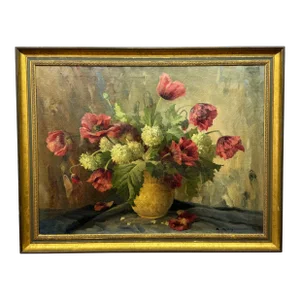 Erich Kruger (1897-1978) Floral Still Life