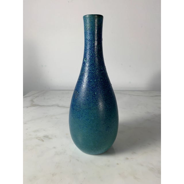 Exquisite Mid Century Robert Meynard Earthenware Vase, a timeless piece of art that exudes a stunning blend of beauty and...