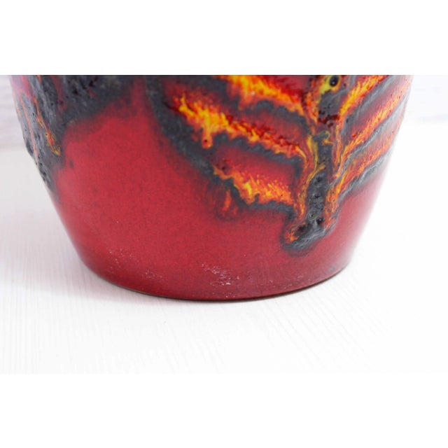 Ceramic Large German Vase ,1960s For Sale - Image 7 of 9