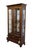 Wood American of Martinsville Solid Cherry Contemporary Traditional 44" Lighted Display Curio Cabinet 125-421 For Sale - Image 7 of 13