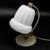 Night light from the 50s. It has a glass shade and a metal metal mount and a glass base. It is preserved in very good...