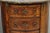 Antique French Louis XV Style Demilune Marble Top 4 Drawer Nightstand Table Pair For Sale - Image 16 of 18