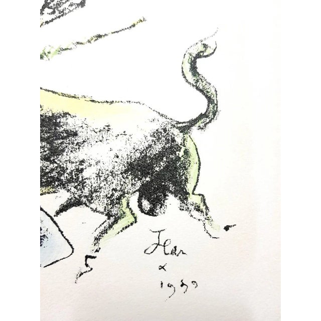 Jean Cocteau - Morlot - Original Lithograph 1964 For Sale - Image 6 of 8