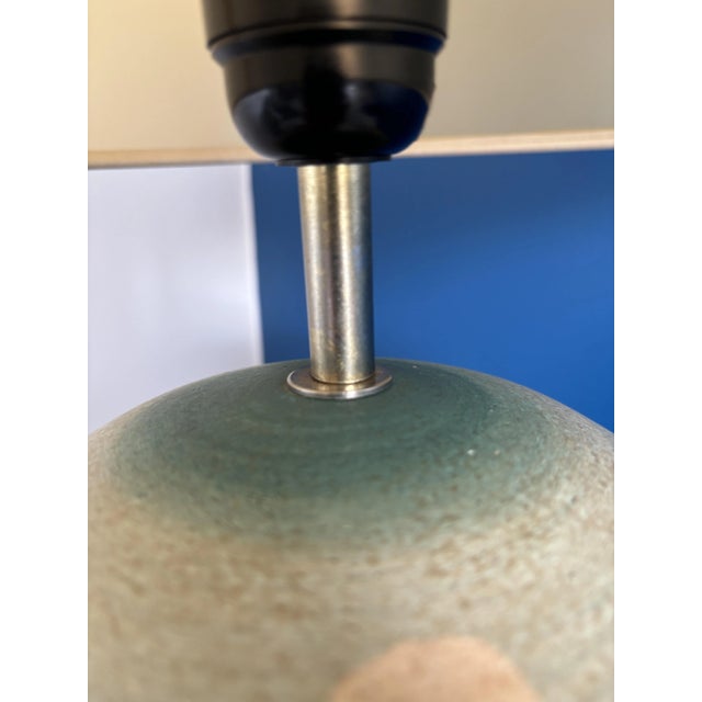 Vintage Table Lamp Representing Woman in Hat in the Sand, 1970s For Sale - Image 6 of 8