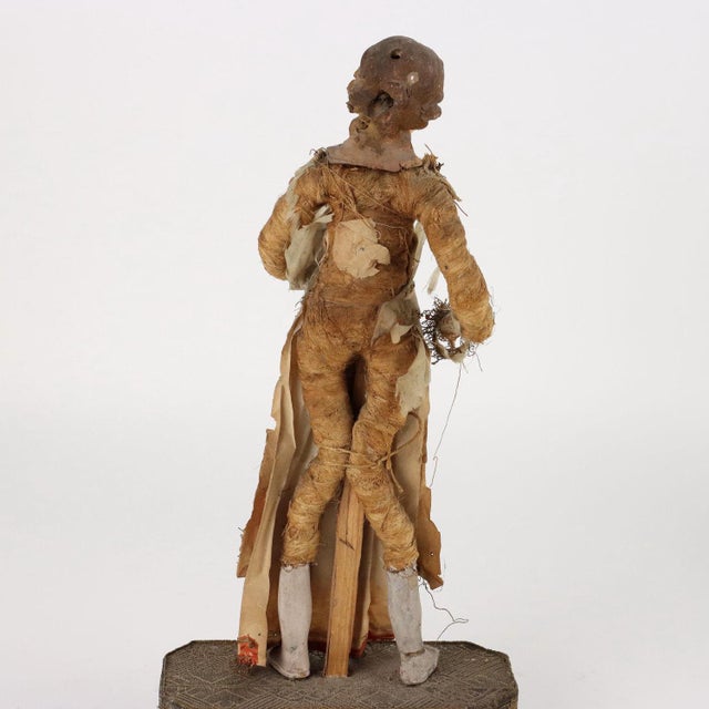 Brown Statue in the Shrine For Sale - Image 8 of 11