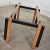 Brown Vintage Pietro Costantini Italian Postmodern Cherry, Black Lacquer & Glass Dining Table For Sale - Image 8 of 8