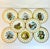 This is a magnificent collection of 8 English Bone China dinner plates with the Owls of North American. The images are...
