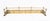 Antique Victorian Brass Fireplace Fender, 1800s For Sale - Image 9 of 11