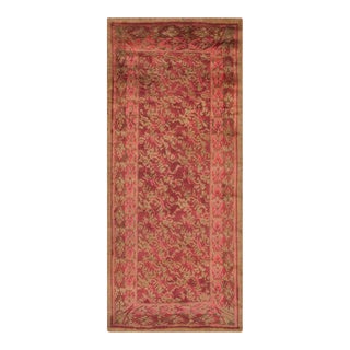 Mid 19th Century English Axminster Carpet ( 3' X 6'10" X 90 X 208 ) For Sale