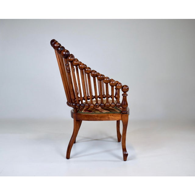 Antique Late 19th Century George Hunzinger "Lollipop" Chair For Sale - Image 11 of 13