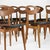 1950s Ten Dining Room Chairs by Roger Landault for Maison Sentou, 1950, Set of 10 For Sale - Image 5 of 16