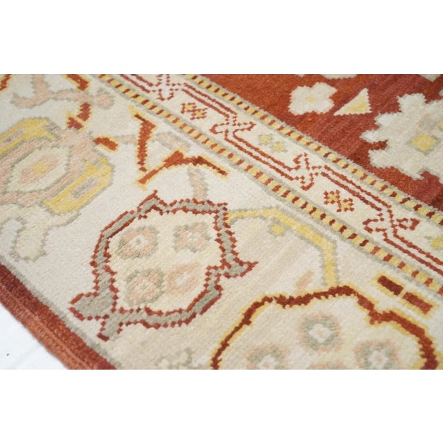Oushak Rug 6' X 9' For Sale - Image 4 of 10
