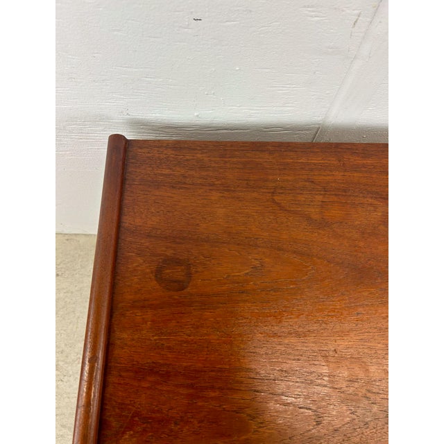 Danish Modern Teak Nightstand Storage Cabinet For Sale - Image 12 of 12