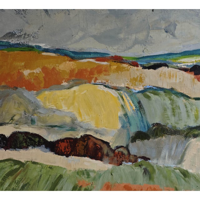 2020s Champs en Lumiere, Abstract Landscape, Contemporary, Framed by Sophie Dumont For Sale - Image 5 of 8