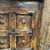 1990s Spanish Colonial Style Wood Bar W/ Iron Strapwork & Carved Columns For Sale - Image 10 of 12