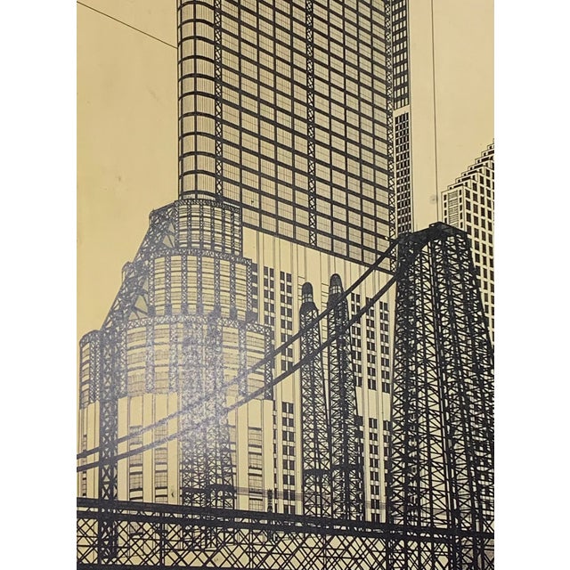 Yellow Modern Metropolis Poster, 1999 For Sale - Image 8 of 10