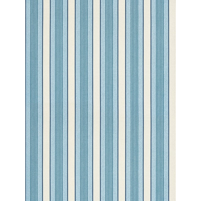 With its trompe l'oeil textured detailing, Arlo Stripe creates the look of wall upholstery on easy-to-apply non-woven...