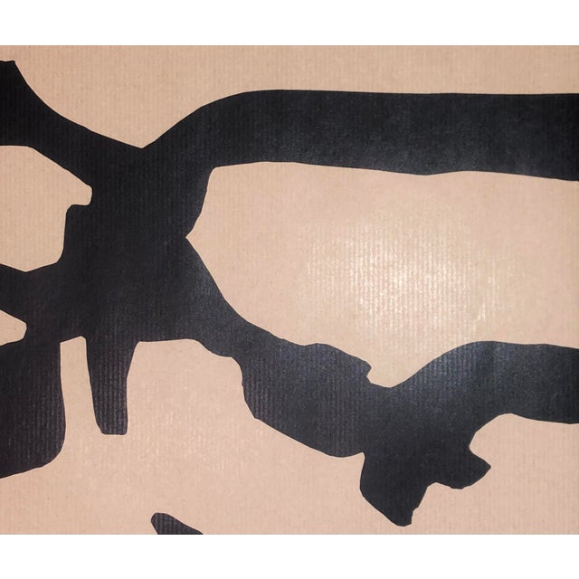 Eduardo Chillida, Marble and Lead, 1982, Offset Lithograph on Kraft Paper For Sale - Image 10 of 13