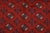 Turkmen Rug 10’1” X 12’6” Red Wool Vintage Tribal Hand-Knoted Carpet For Sale In Philadelphia - Image 6 of 14