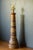 Vintage Pair of Stoneware and Walnut Accent Table Lamps by Jane and Gordon Martz For Sale In Monterey, CA - Image 6 of 12