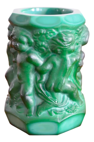 Art Nouveau Vase attributed to Frantisek Pazourek for Carl Schlevogt, 1930s