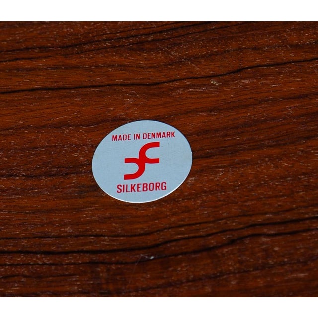 1960s 1960s Serving Bar Cart Trolley Johannes Andersen Teak Silkeborg For Sale - Image 5 of 12