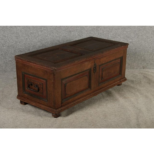 Mid 18th Century Antique Baroque Chest in Oak, 1750 For Sale - Image 5 of 18