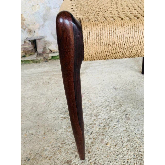 Rosewood First Edition Model 78 Dining Chairs from Niels Møller, 1960s, Set of 6 For Sale - Image 16 of 18