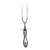 Roast Fork Stainless Steel Prongs Weighted Sterling Scrollwork Handle 5142b For Sale