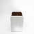 2020s Waste Bin in White Shagreen by R&y Augousti For Sale - Image 5 of 8