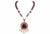 Gemstone Signed Gerard Yosca Faux-Baroque Pearl & Rhinestone Pendant Necklace For Sale - Image 7 of 7