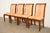 Baker Furniture Style Regency Carved Mahogany Dining Chairs, Set of Four For Sale - Image 13 of 13
