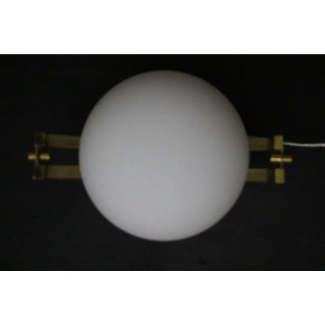 Modern Globe Ceiling Lights in the style of Stilnovo, 1980s, Set of 2 For Sale - Image 13 of 18