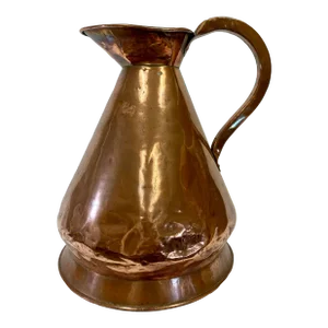 Antique Copper 4 Gallon Cider/Ale Jug From England - Circa 19th Century
