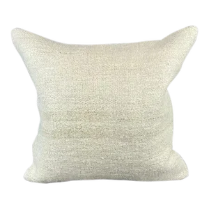 20 x 20 Hemp Pillow Turkish Cushion Natural Grayish White Pillow Cushion Cover
