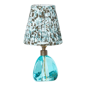 Murano Style Glass Seguso Lamp - Blue