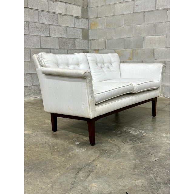 1960s Edward Wormley for Dunbar Settee, Unmarked For Sale - Image 9 of 10