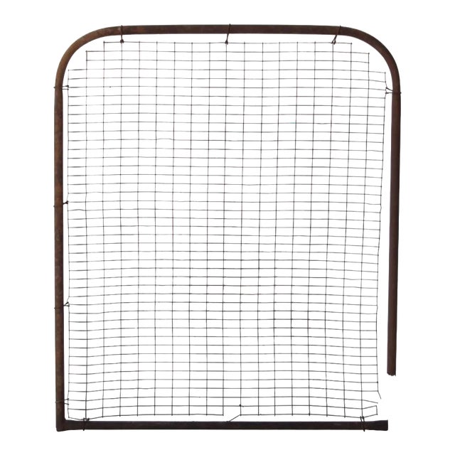 Vintage Metal Gate Door For Sale