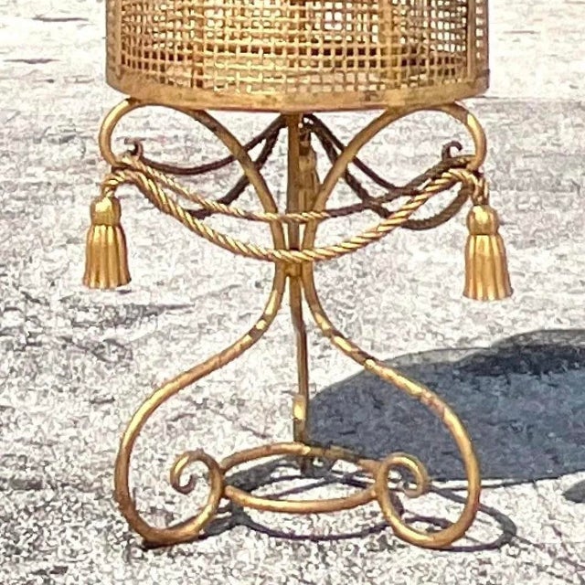 Vintage Regency Swag Plant Stand For Sale - Image 9 of 14