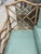 Wood David Francis Chippendale Rattan Sofa Set. Couch, Chair and Ottoman, Like New, for Fraction of Price. Quality, Designer Furniture in a Coastal Design. For Sale - Image 7 of 12