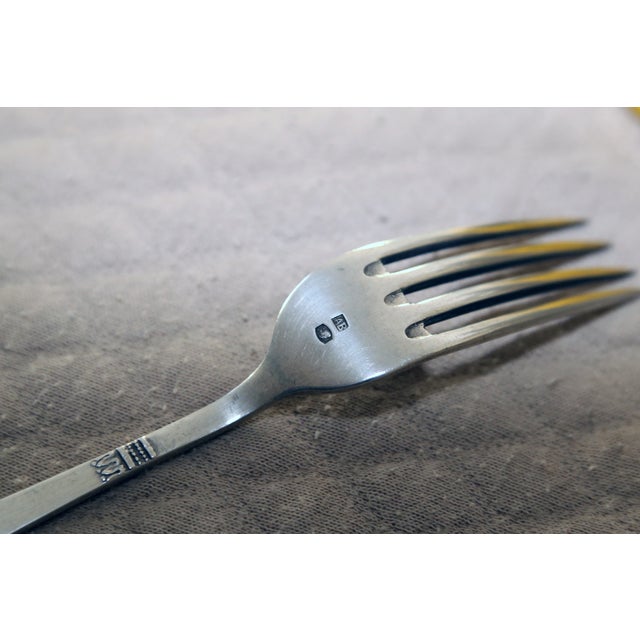 European Oversize Dinner Forks Set of 8 Chairish