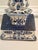Bring a touch of classic Dutch charm to your home with this vintage hand-painted Delft blue windmill music box, made in...