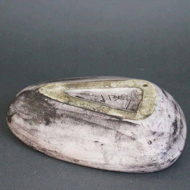 Vintage French Decorative Ceramic Bowl by Jacques Blin, 1950s For Sale - Image 14 of 16