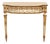 Late 20th Century Italian Neoclassical Style Painted Console Table` For Sale