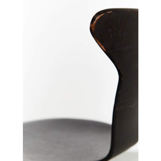 Model 3115 Mosquito Munkegaard School Chair by Arne Jacobsen for Fritz Hansen, 1960s For Sale - Image 10 of 17