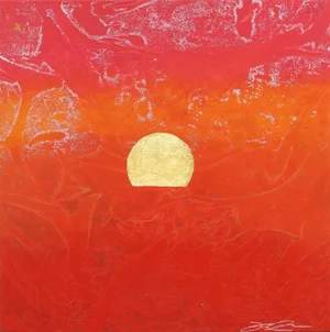 "Concrete Sunset 2" Original Artwork by Jason DeMeo