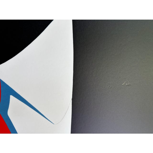 Jean Rouille' 1930s "Le Cravate" the Tie Poster--Wood ColorPlak-Mounted For Sale - Image 14 of 14