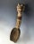 Brown African Tribal Art Baule Spoon For Sale - Image 8 of 9